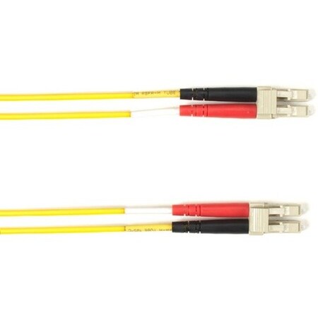 Black Box 10 Gig Mm Fo Patch Cable Duplx, Pvc, Yl, FOCMR10-004M-LCLC-YL